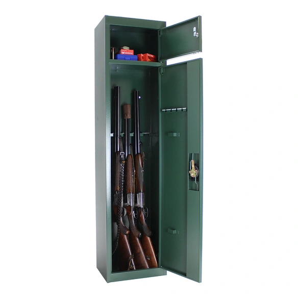 Waffenschrank »GUN«, BxHxT: 37 x 150 x 26,5 cm, Stahl, grün