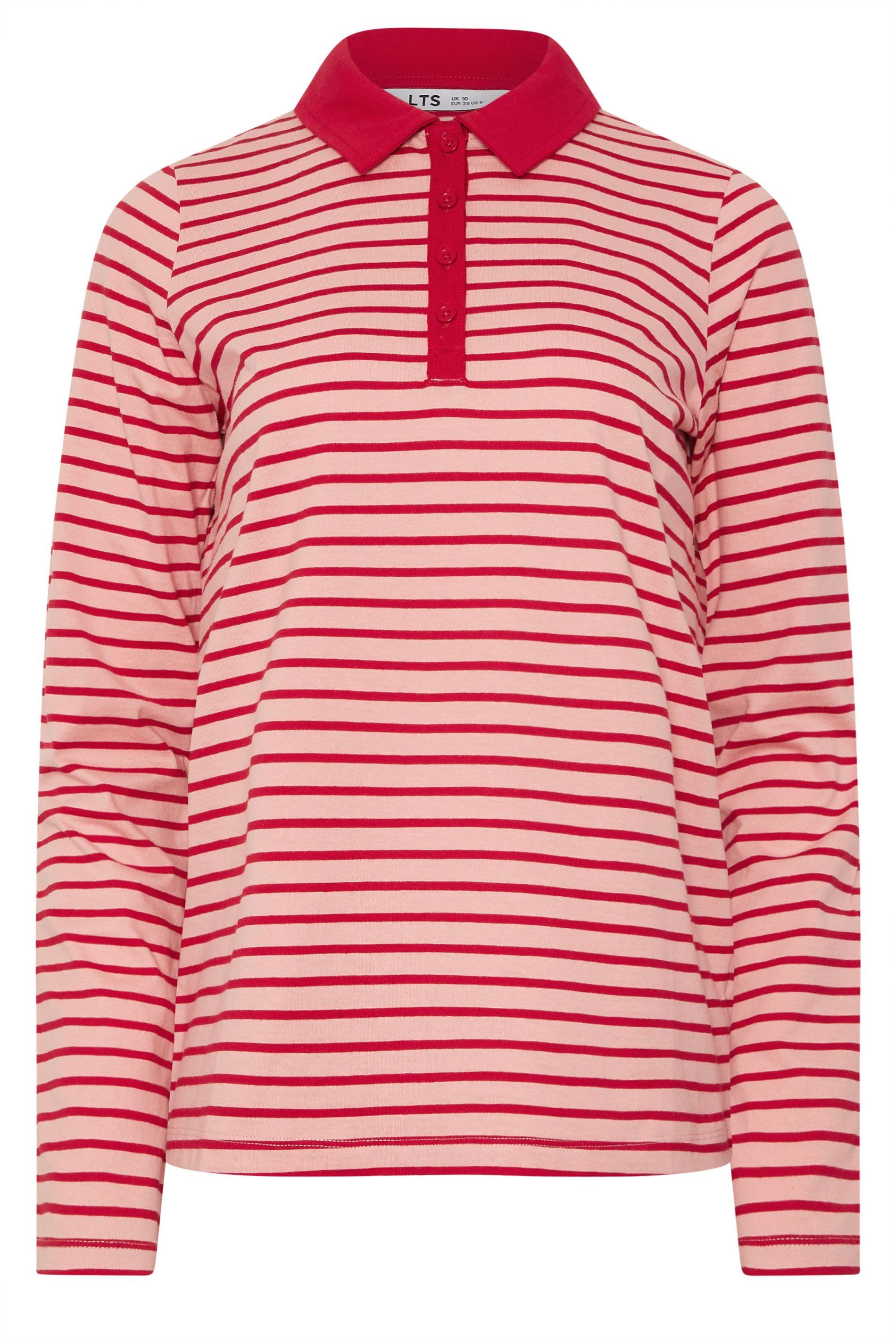 Long Tall Sally Tall Stripe Polo T-Shirt