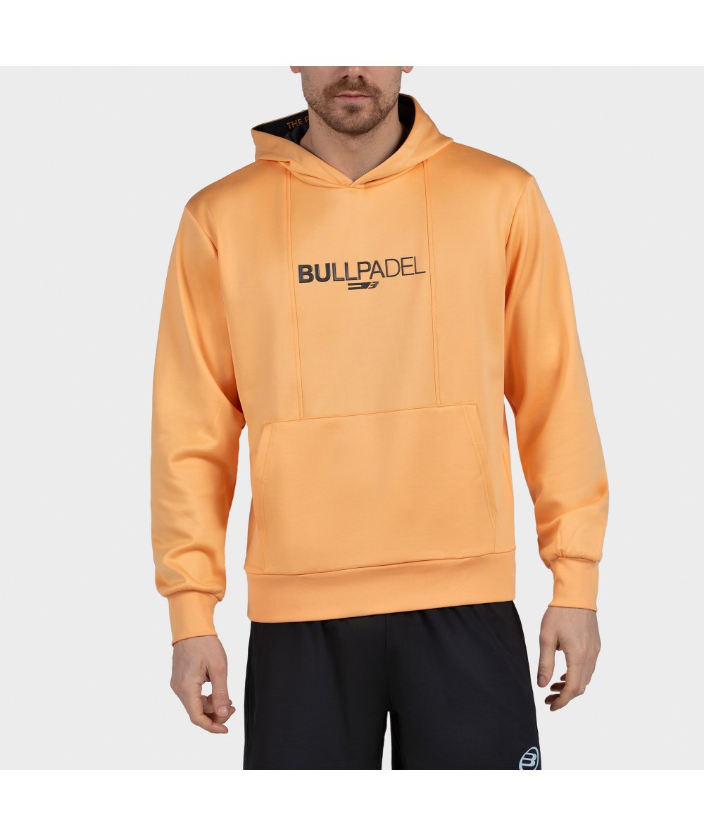 SUDADERA BULLPADEL ACUBE MANDARINA