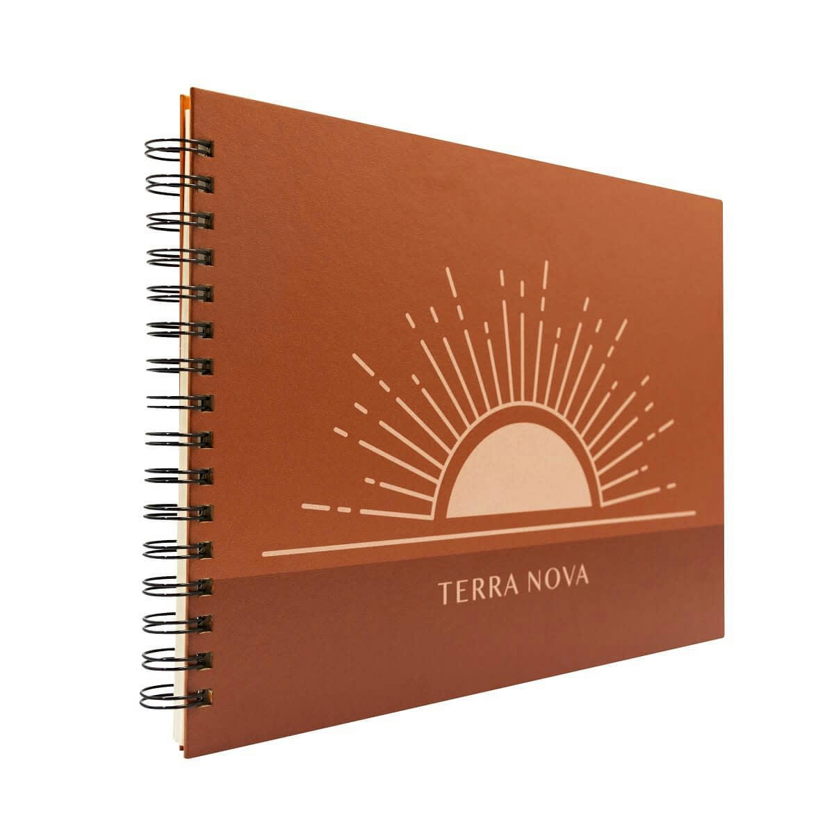 TERRA NOVA - Album photos traditionnel orange 180 photos 10x15 cm