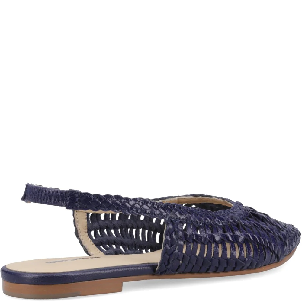 Hush Puppies Dalia Woven Slingback Ballerinas
