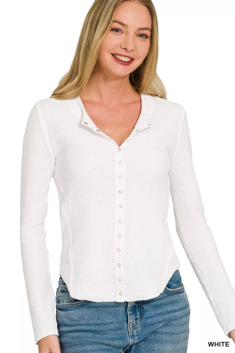 Double Knit Snap Button Shirts