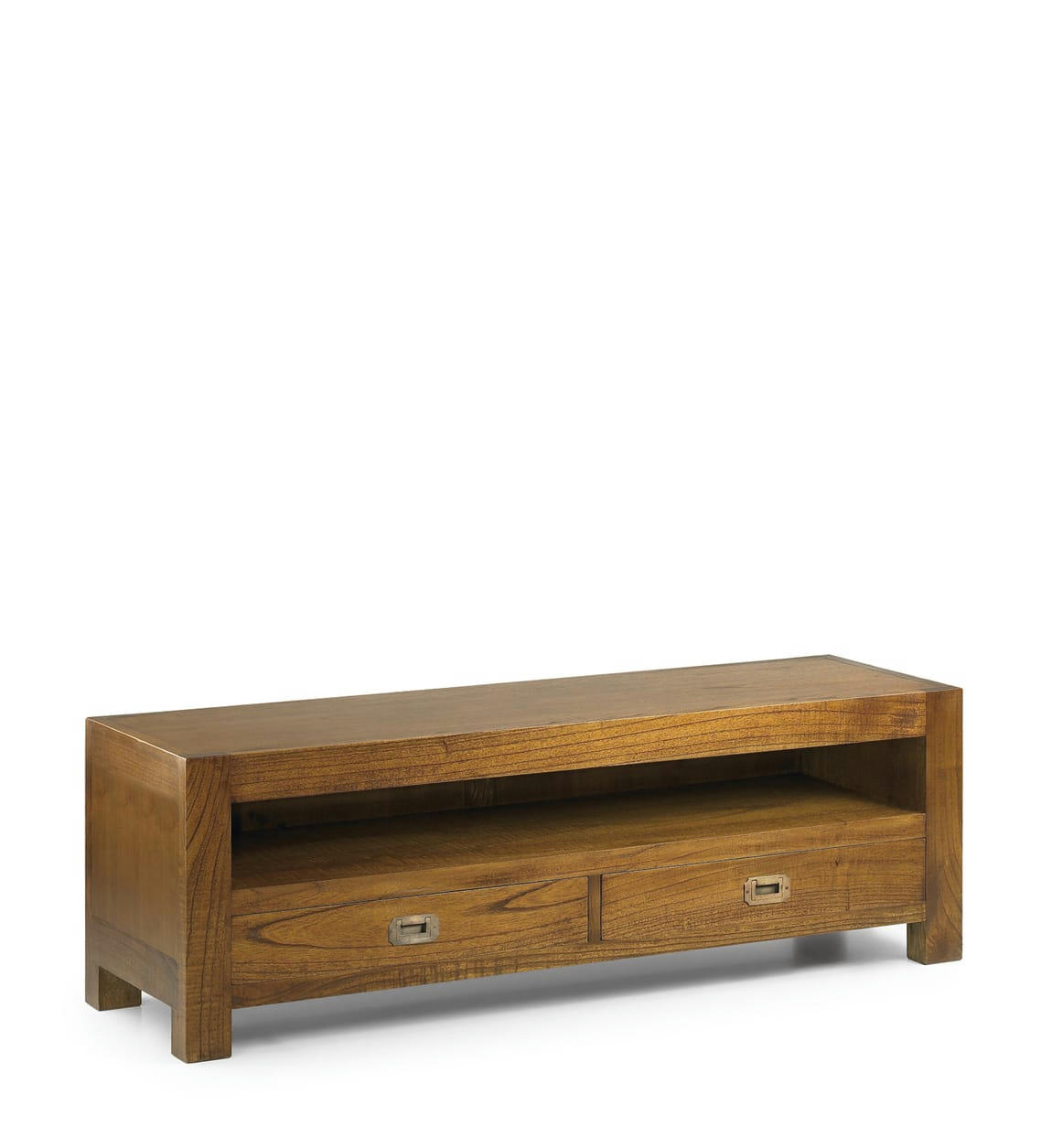 STAR - Meuble TV en bois marron L130