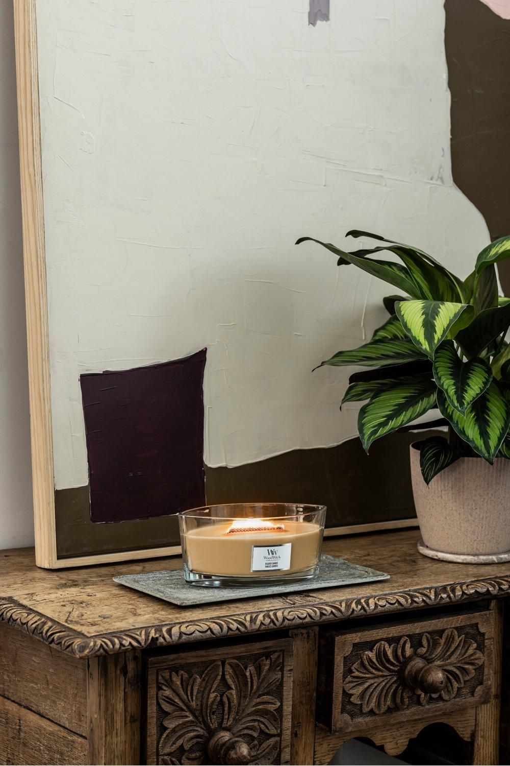Woodwick Gilded Sands Ellipse Candle