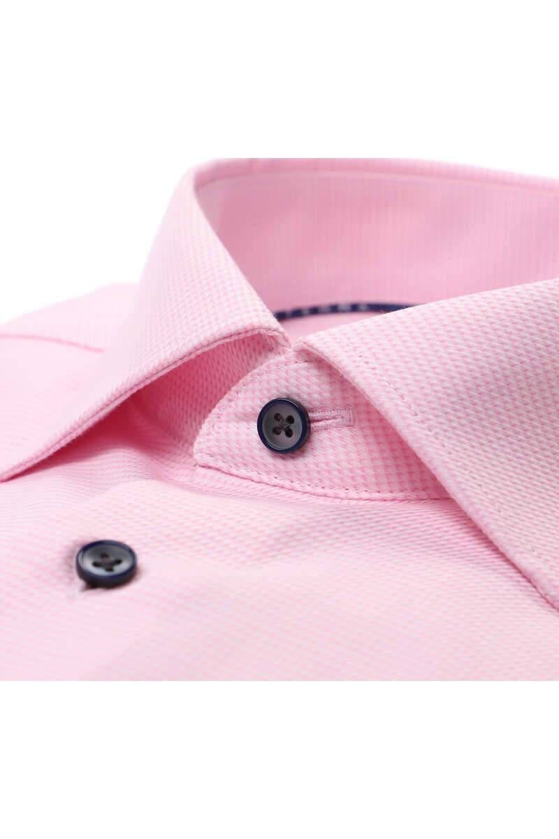 ETERNA Slim Fit Hemd rose, Strukturiert
