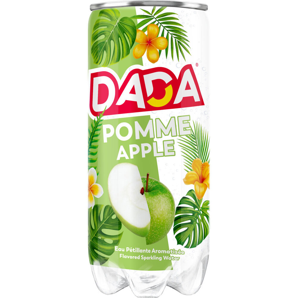 Boisson Dada eau pétillante aromatisée pomme 33cl