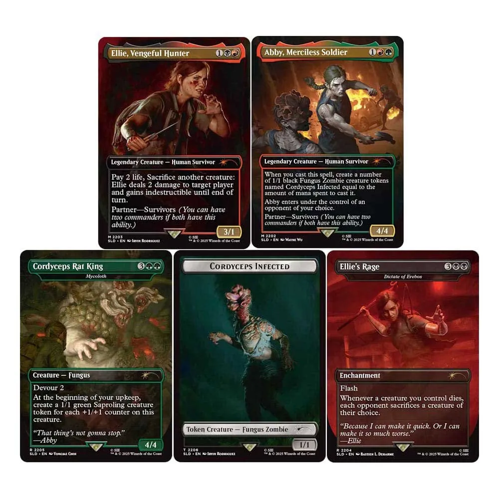 Wizards Of The Coast The Last Of Us Secret Lair x : Part II trading cards
