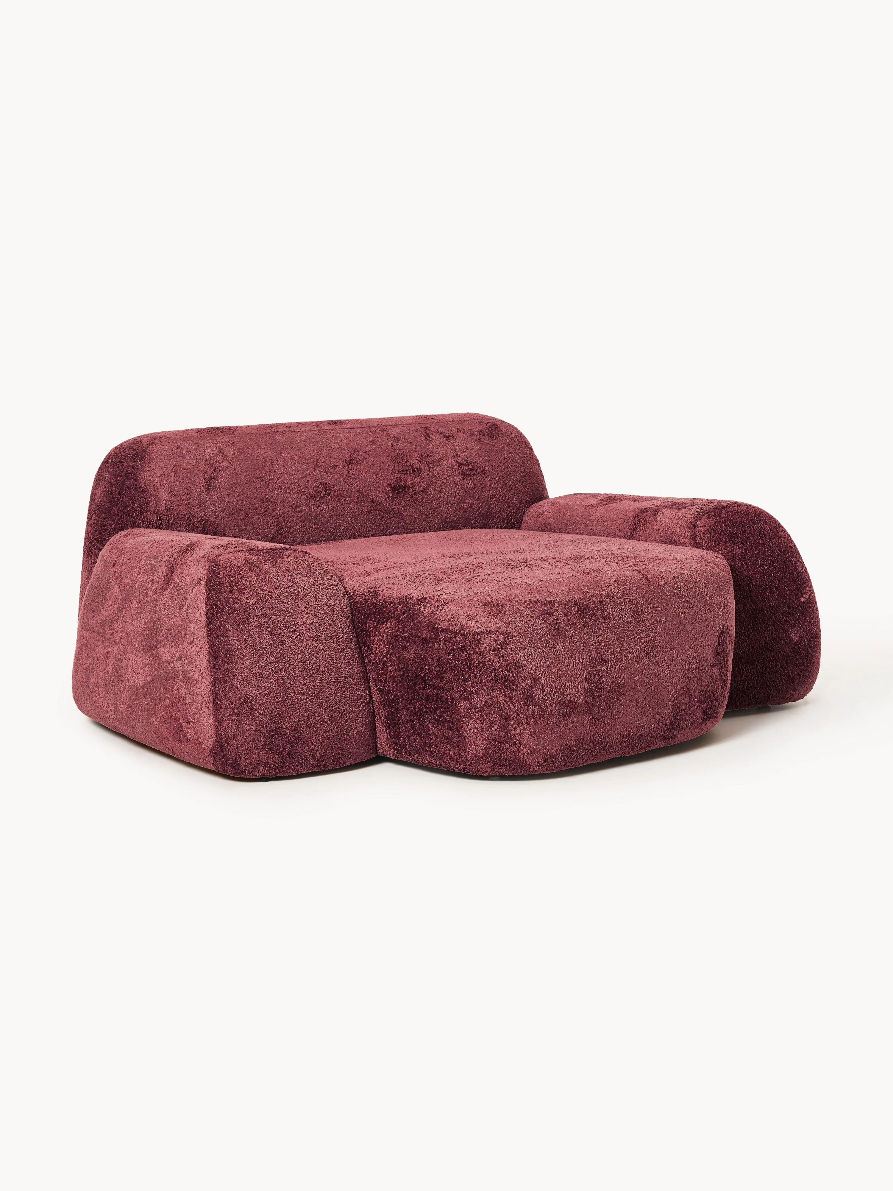 XL Loungesessel Wolke aus Teddy-Bouclé