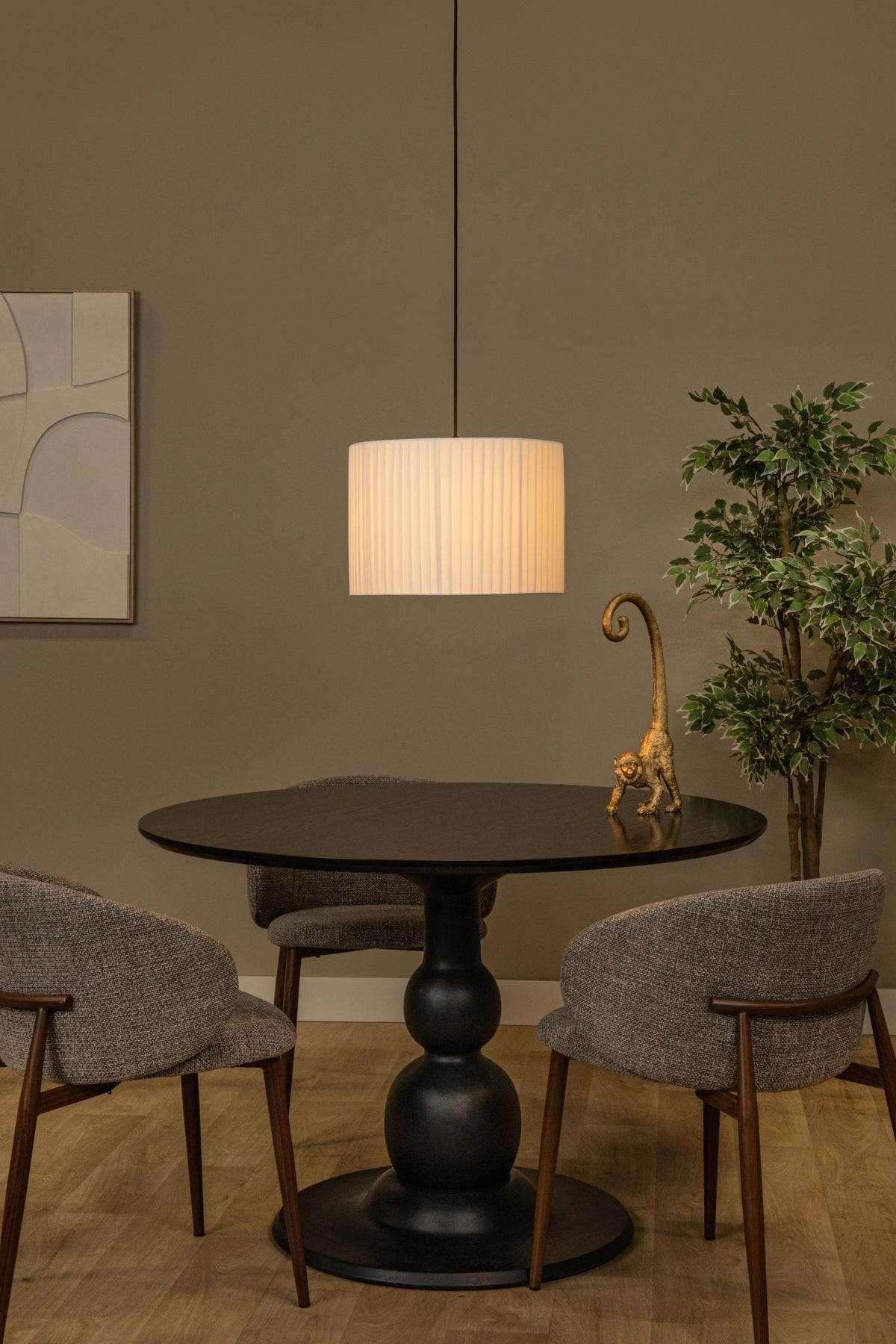 Lucide hanglamp FOLD - 1xE27 - Wit