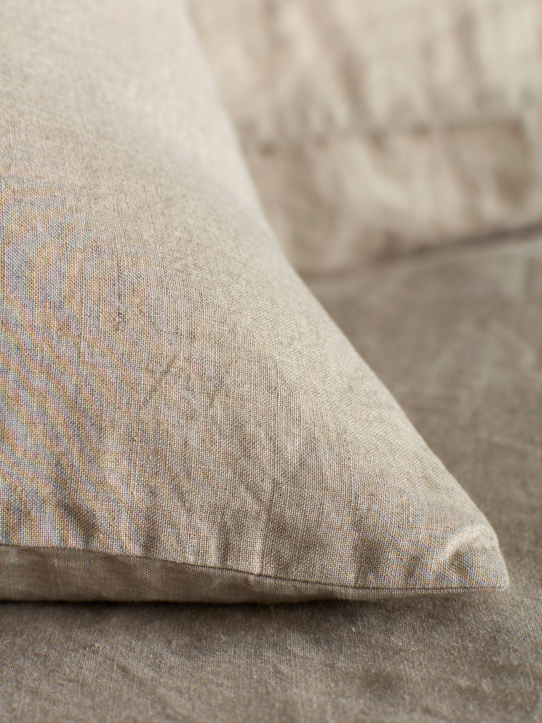 Secret Linen Store Natural 100% Linen Pillowcase
