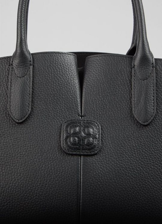Jemi BlackLeather Mini Tote