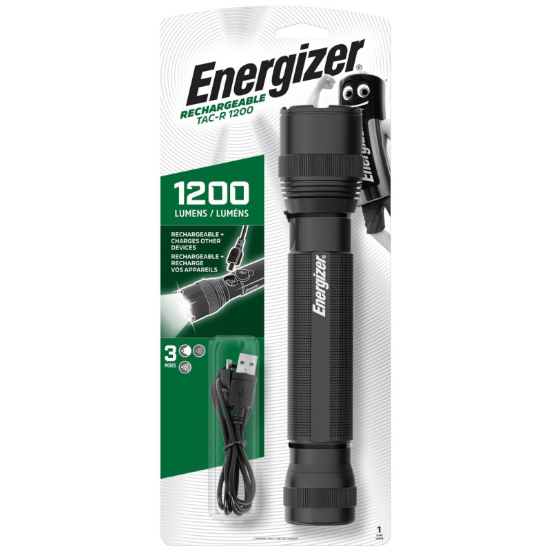 Lampe de poche TAC-R 1200 rechargeable 1200 lm ENERGIZER