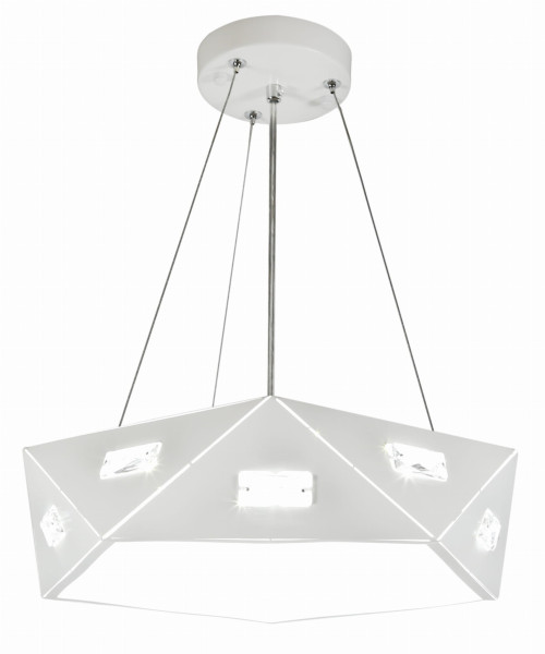 Lampa wisząca biała NEMEZIS 3xG9x40W wym: 125x42x42 cm Candellux