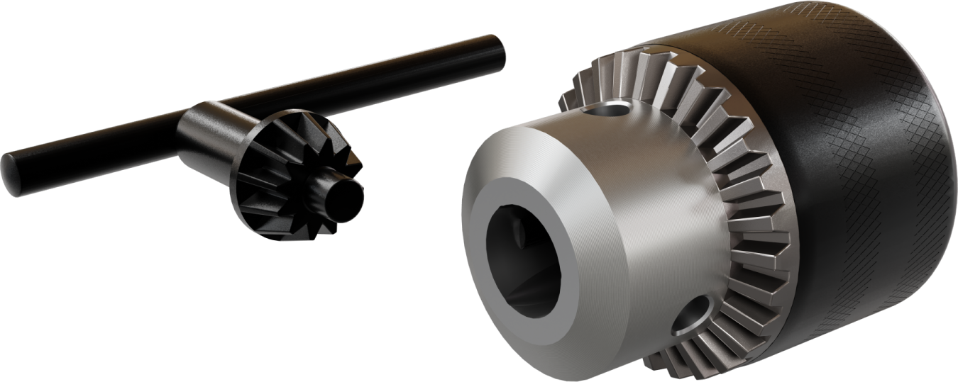Uchwyt wiertarski 3/8” , ø1,5 - ø10,0 mm , klucz STALCO S-35111