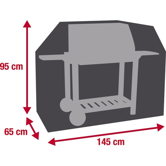 Housse plancha   chariot 145 x 65 x 90 cm - Esprit Barbecue