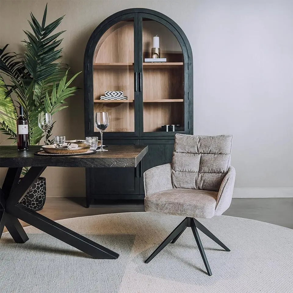 Tower Living - Rosora draaibare armstoel - beige