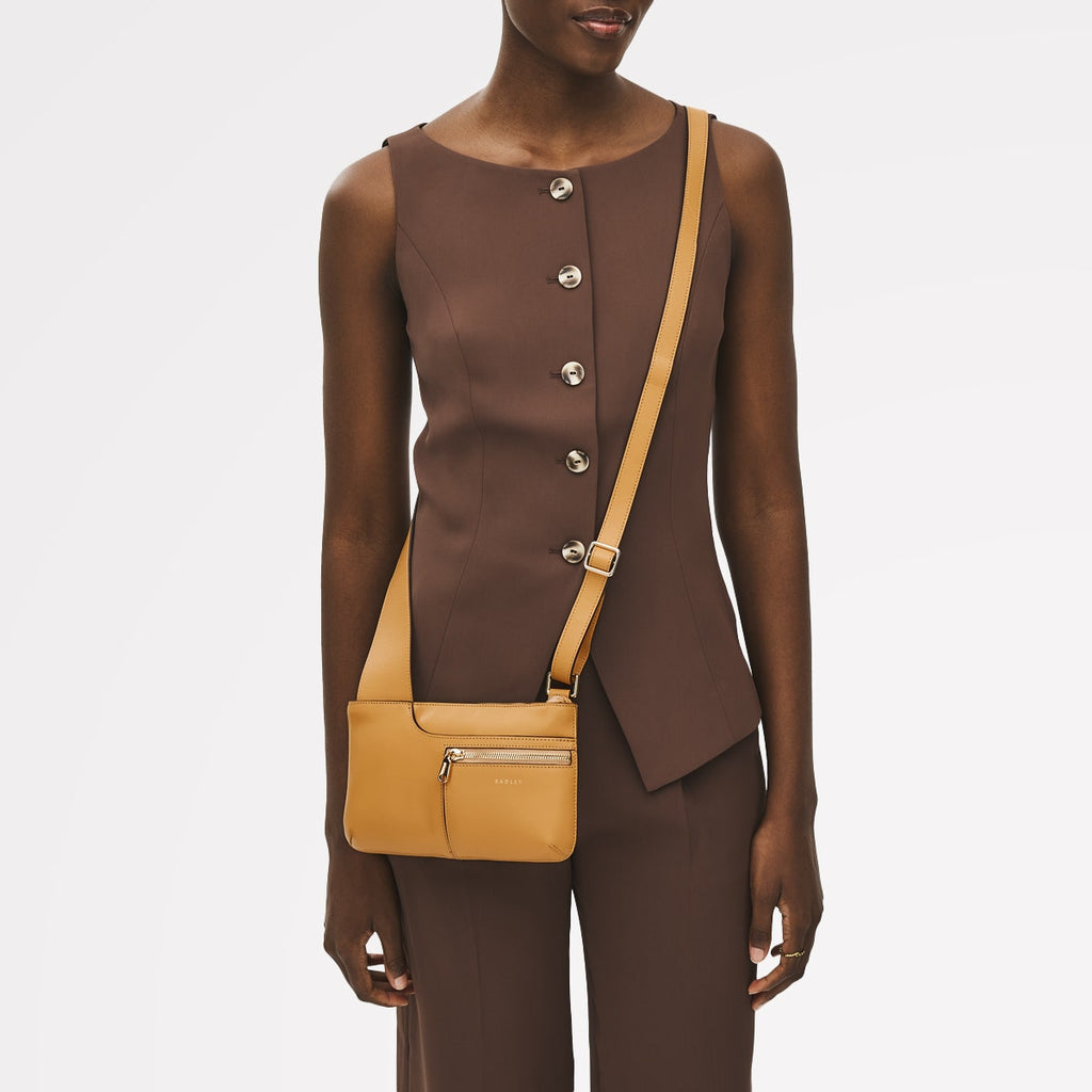 Pockets - Mini Ziptop Cross Body Bag