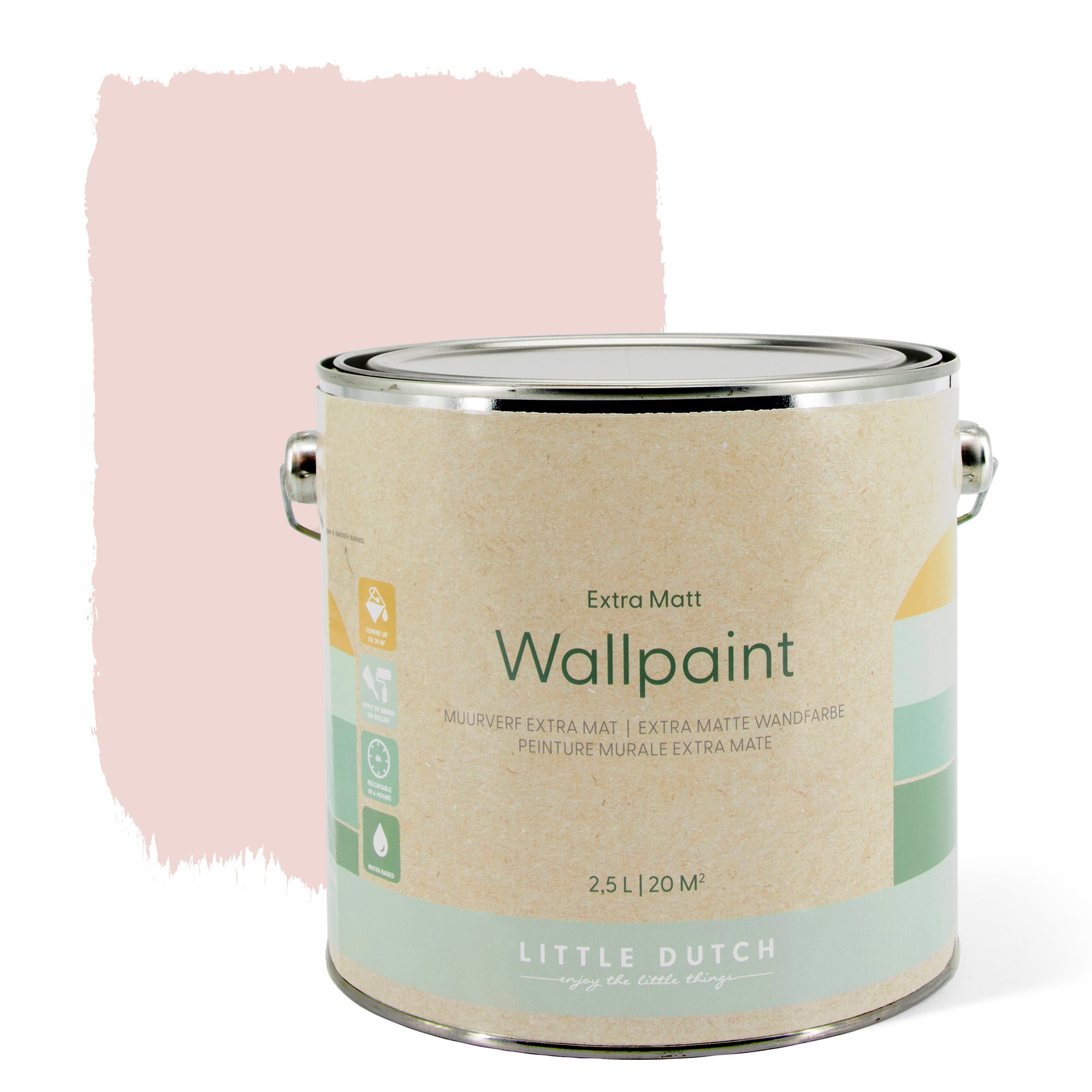 Little Dutch Muurverf Mat - Pure Blossom - 2,5 liter
