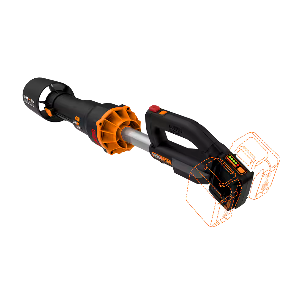 WORX WG585.9 Nitro 40V Power Share™ LeafJet Cordless, Brushless Leaf Blower, Tool Only