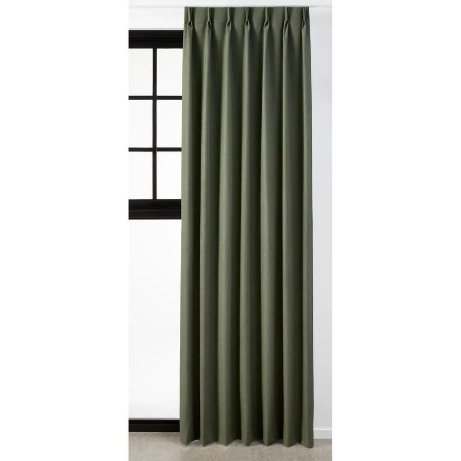 Kwantum Vouwgordijnen | Gordijn Doris  Groen