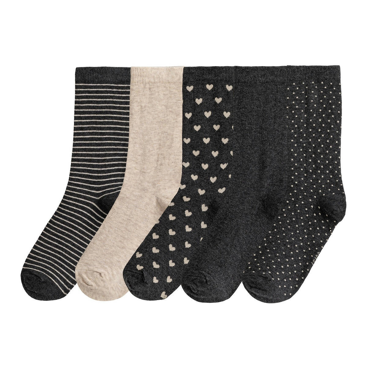 Lot de 5 paires de mi-chaussettes