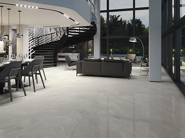 Carrelage Aspect marbre Lumos gris60x60 cm