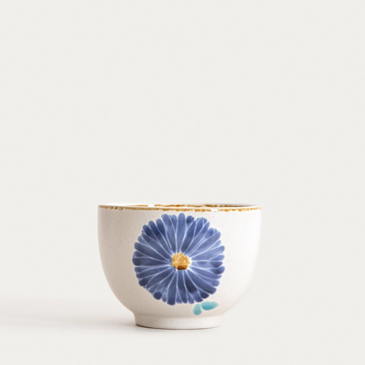 Miska MEREN z niebieskim kwiatem 14x10cm