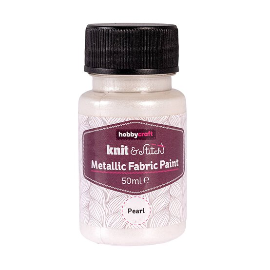 Pearl Metallic Fabric Paint 50ml