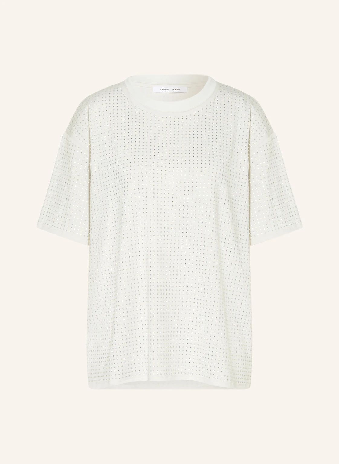 SAMSØE  SAMSØE Oversized-Shirt CHRISHELL mit Schmucksteinen