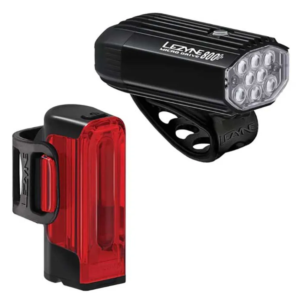 Lezyne Micro Drive 800  / Strip Drive 300  light set