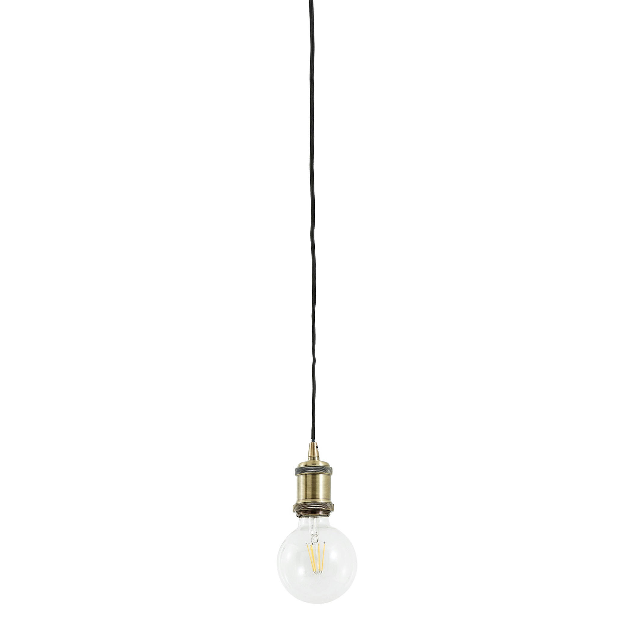 Suspension douille laiton, Luxia