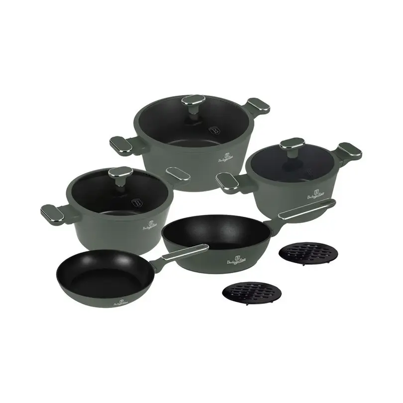 Bratpfanne 10-teilig Matte Green Collection