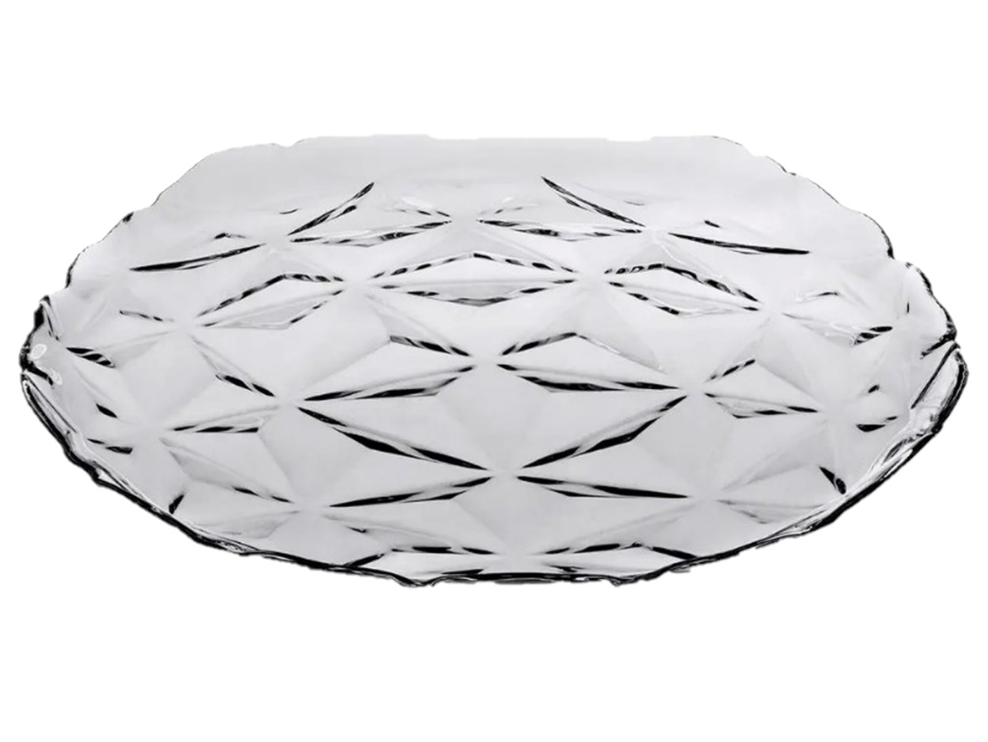 Patera szklana Estrella 28 cm