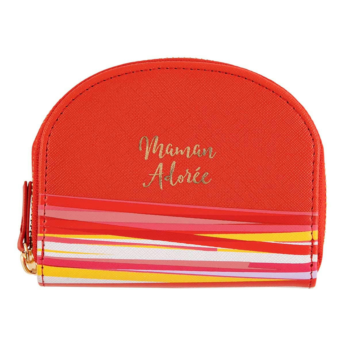- Porte-monnaie - Maman Adorée - Rouge