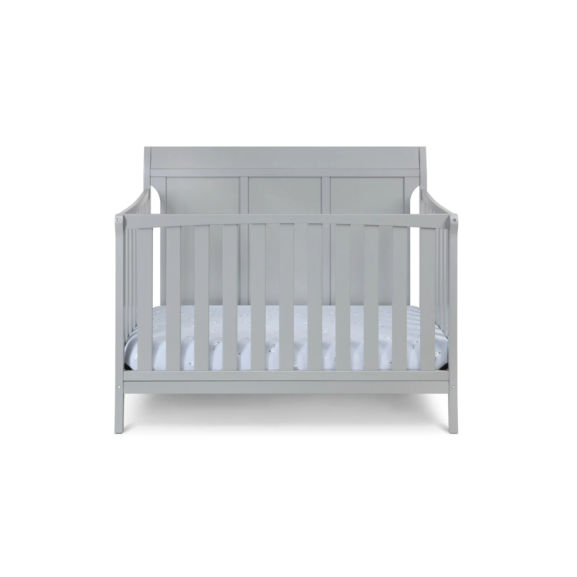 Shailee 4-in-1 Convertible Crib Gray - Grey