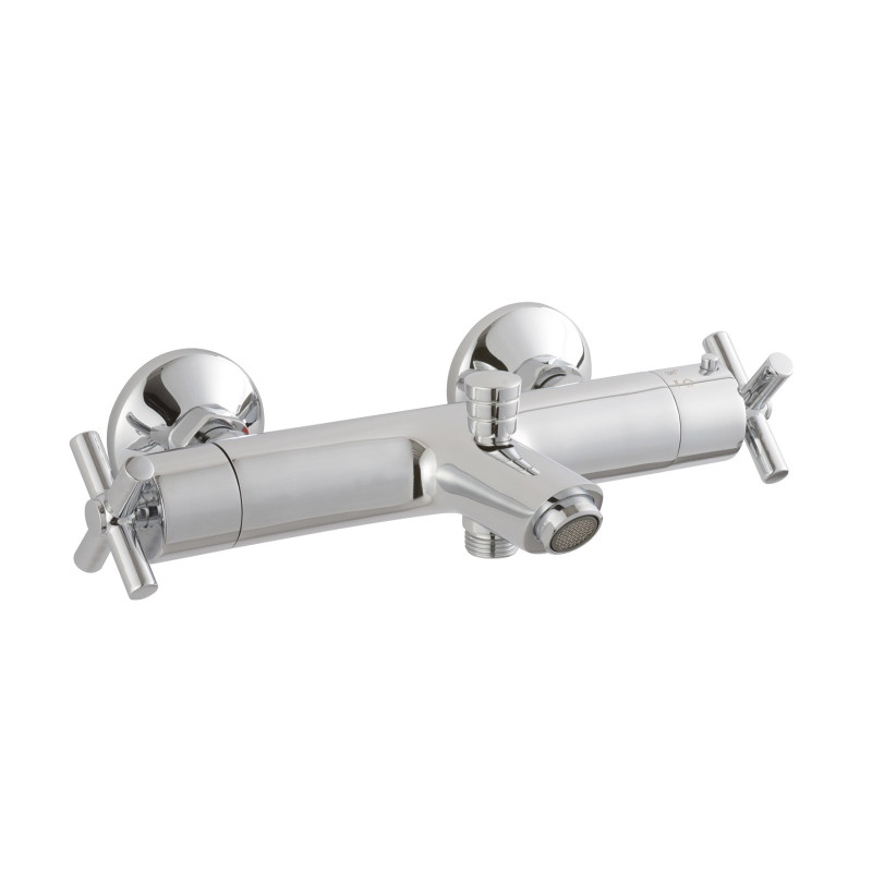 Mitigeur thermostatique bain et douche Thermosur 400 chromé LAGGI