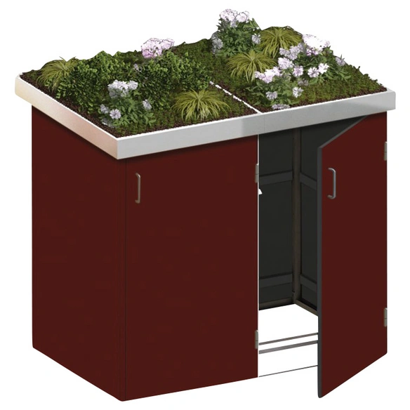 Mülltonnenbox »BINTO«, 149 x 129 x 90 cm (BxHxT), 1.729,89 Liter
