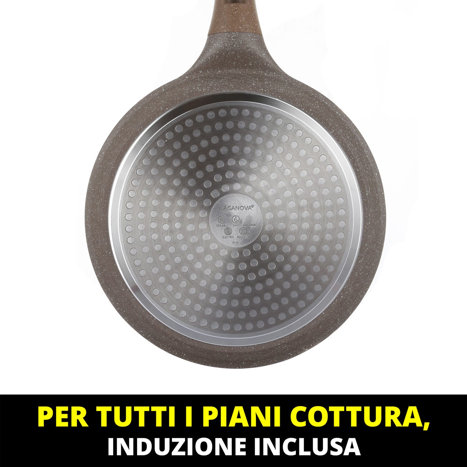 Crepiera 24 cm antiaderente 0 grassi