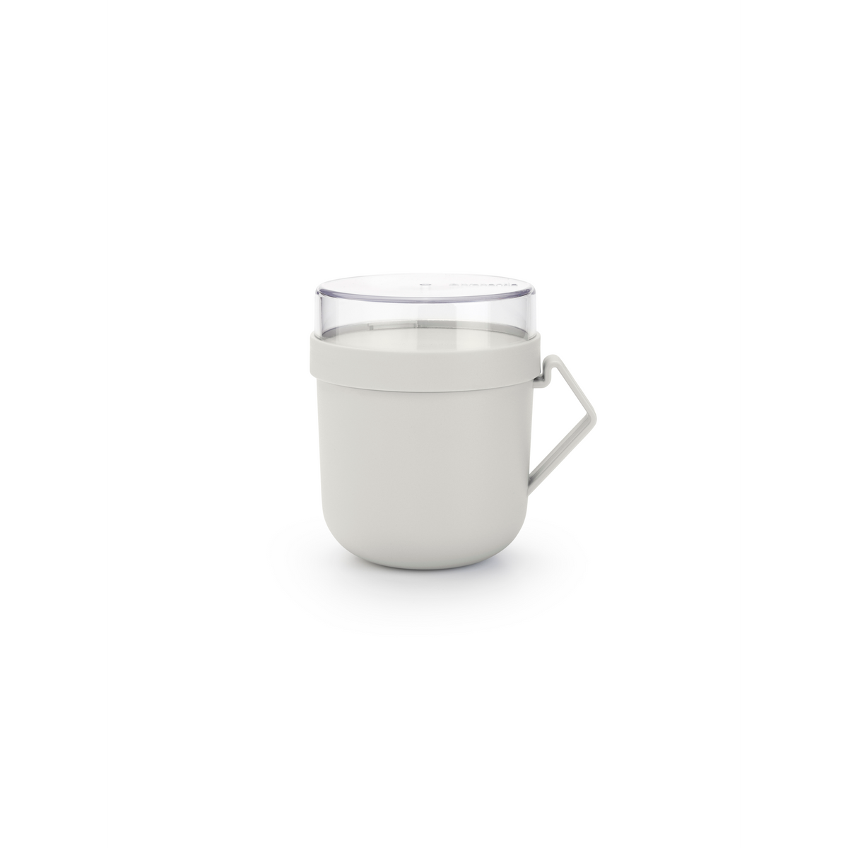Brabantia Make & Take Soepbeker, 0,6L, kunststof - Light Grey