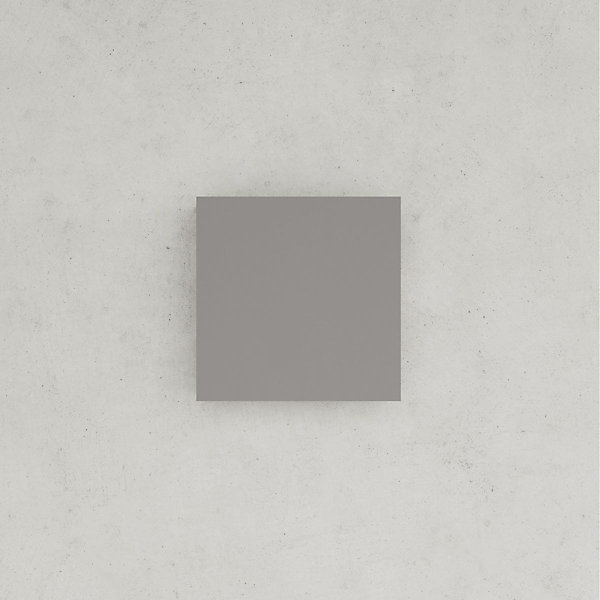 Meuble Suspendu Cube Couleur Taupe 30X30cm