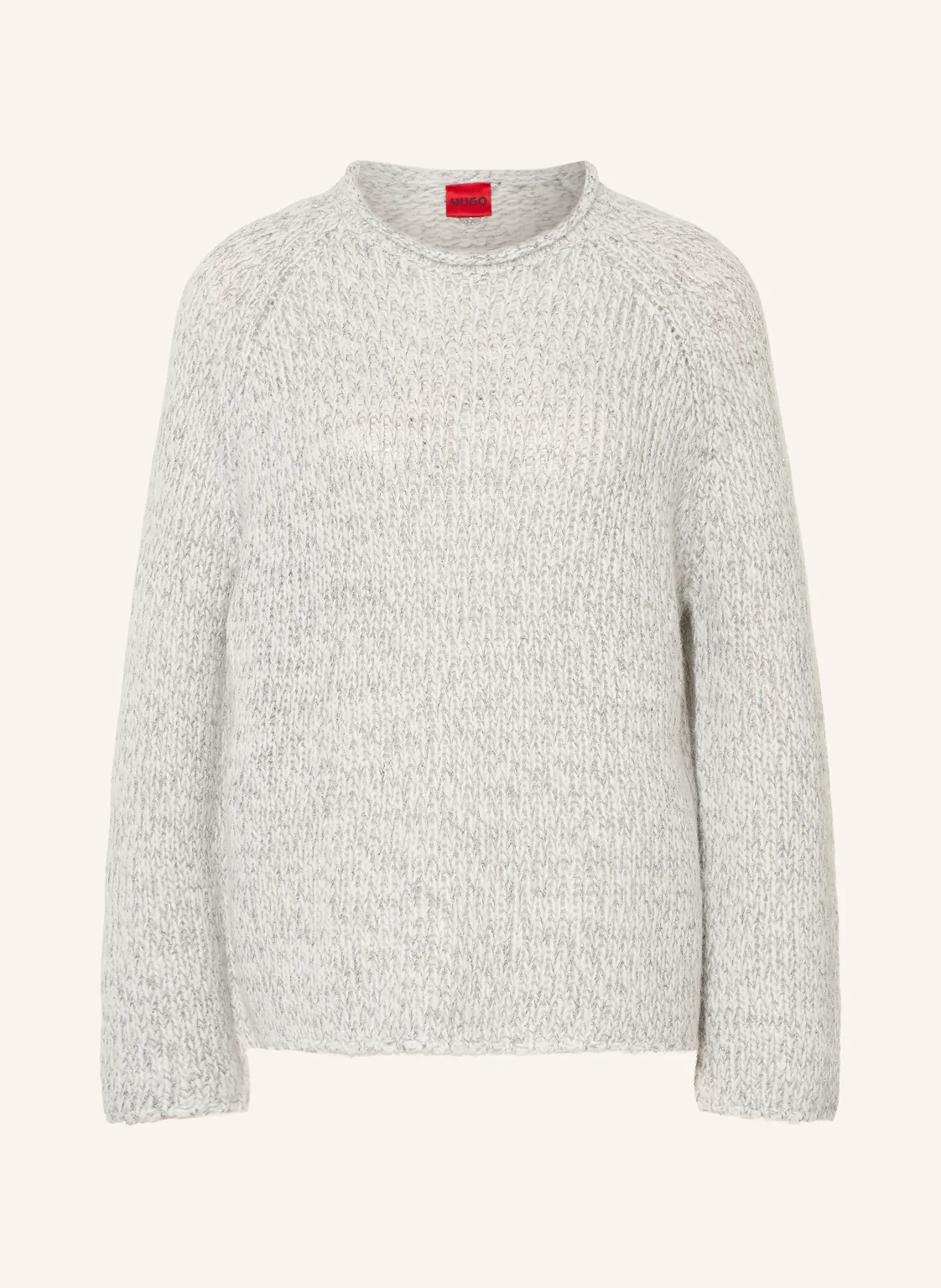 HUGO Pullover SELLEY mit Glitzergarn