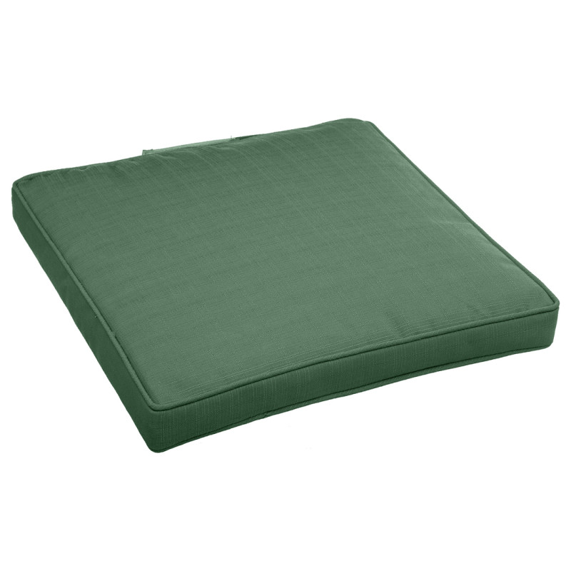 Galette de chaise Koraï olive 40 x 40 cm