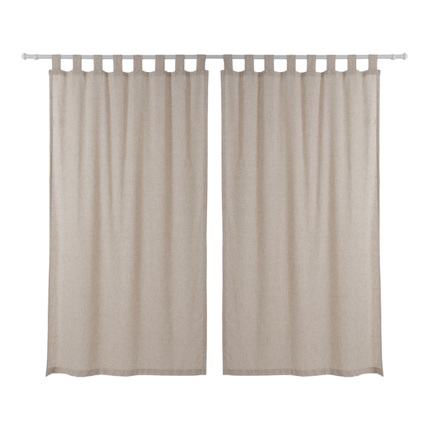 CORTINA 2 PEÇAS 1,30 M X 2,30 M FENESTRADA
