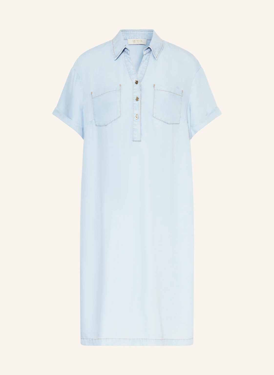 CATNOIR Kleid in Jeansoptik