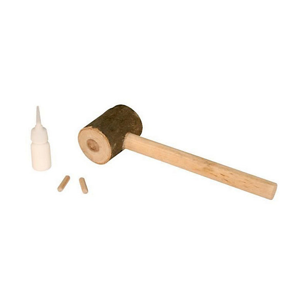 KERBL Nichoir - Kit a monter soi-meme pour oiseaux - 36x12x14cm