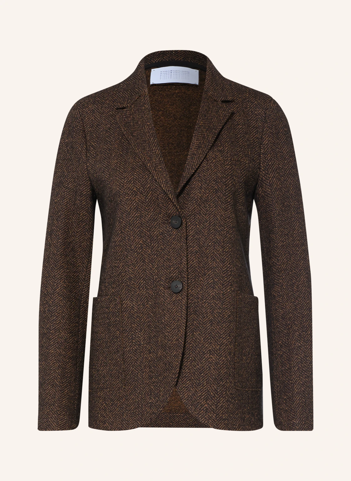 HARRIS WHARF LONDON Blazer mit Seide