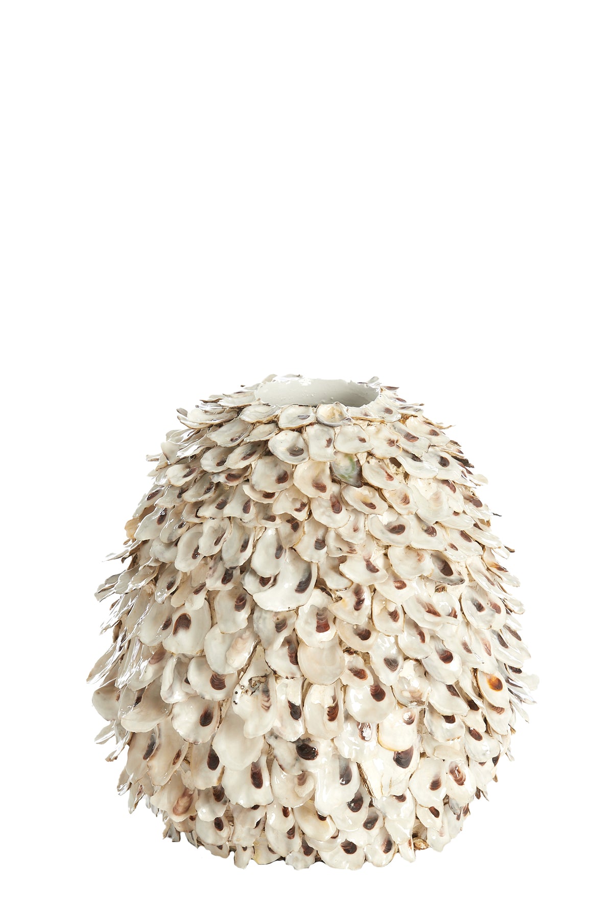 Light & Living vaas UBATE - Ø26x27cm - bruin