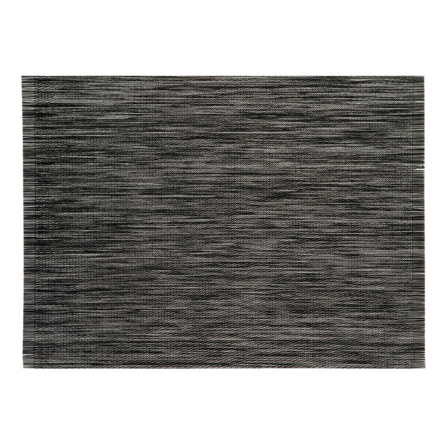 PAN - Set de table  en polyester noir 33 x 45