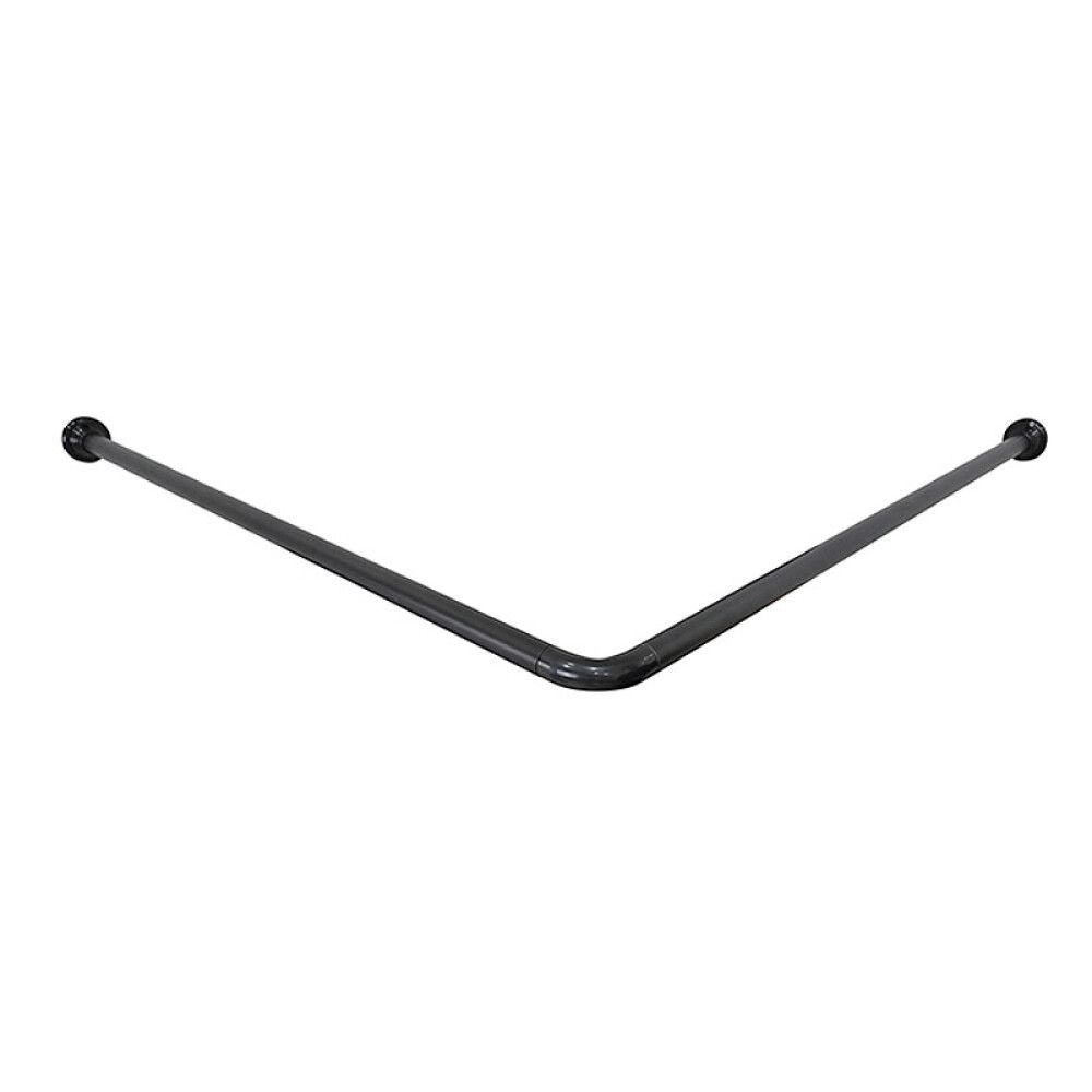 DUSJFORHENGSTANG 90X90CM Ø25MM SVART