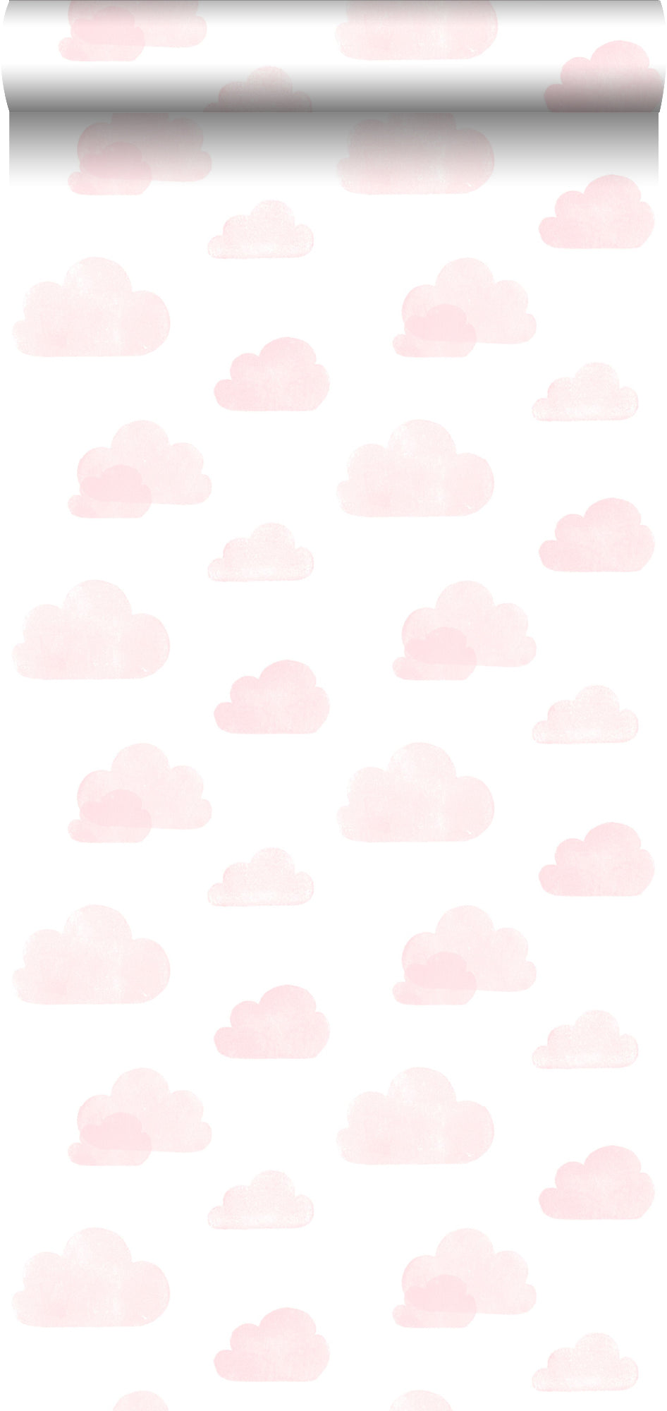 Walls4You behang wolkjes licht roze - 53 cm x 10.05 m - 935302